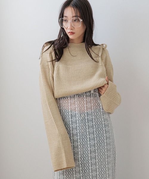 LOWRYS FARM サトムラプロデュース HEBANEワンピ 12/16まで LOWRYS FARM（ローリーズファーム）の「サトムラ＊マルチワンピース2P