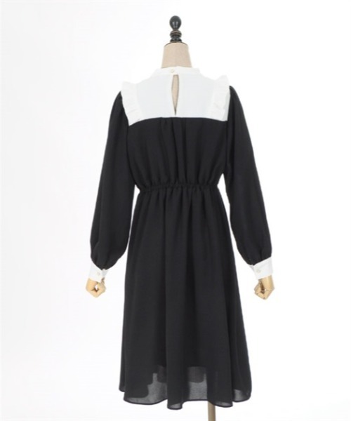 axes femme POETIQUE ワンピース レースクロスシスター