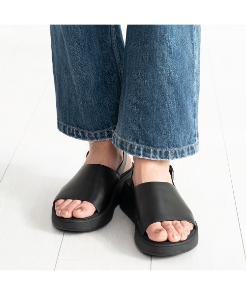FitFlop 「fitflop」 フラットサンダル US6 ブラック レディース