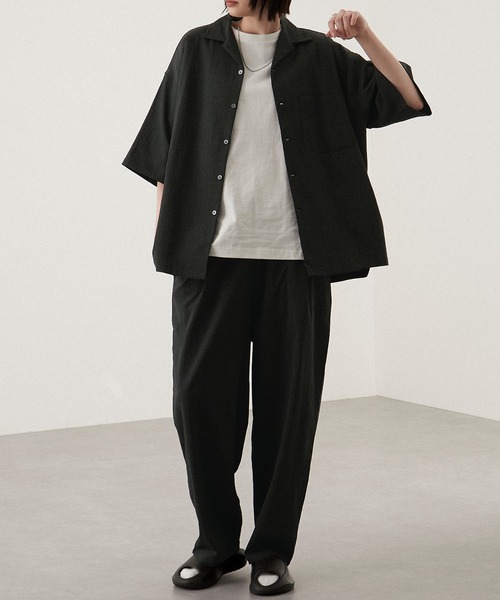Alfred Alex」 セットアップ M チャコール メンズ : ZOZOTOWN
