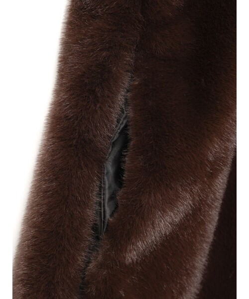 mizuiroind（ミズイロインド） ベスト ジレ ファーボアリバーシブル