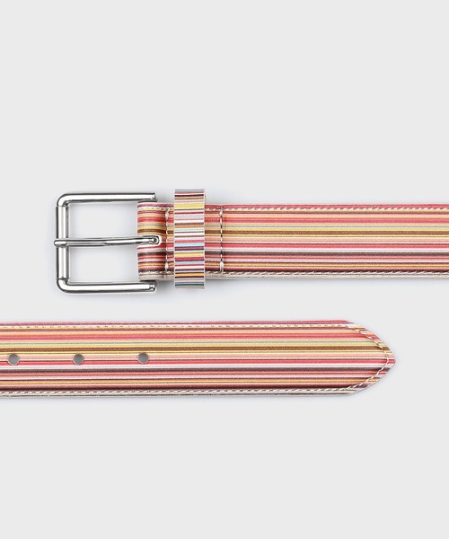Paul Smith ベルト シグネチャーストライプ ベルト「150701 CM