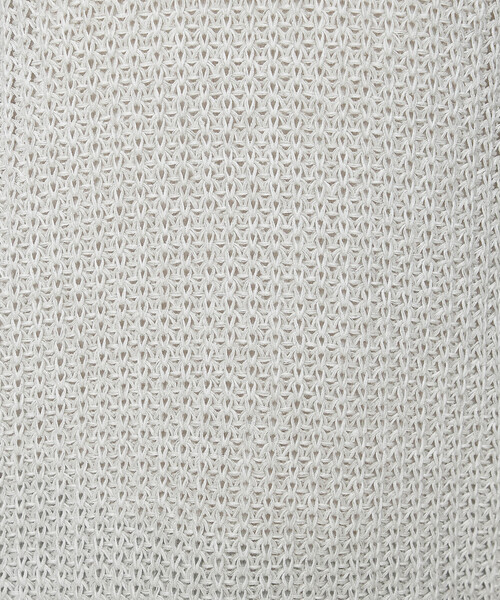 COMME CA ニット セーター 和紙混杢ニット プルオーバー