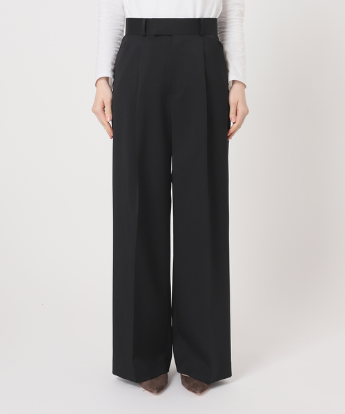 ピッピ様！！！NOBLE TWツイルストレッチスラックスパンツ グレーB 36