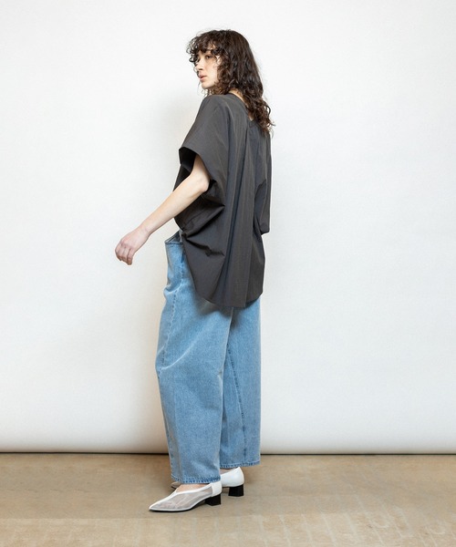 OSMOSIS タックデニムパンツ OSMOSIS｜タックデニムパンツ | Rakuten Fashion(楽天