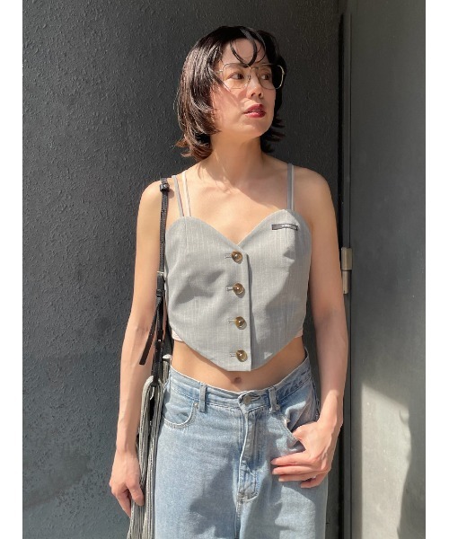 キャミソール TR Tropical Heart Bustier セール】TR Tropical Heart Bustier（キャミソール）｜SORIN