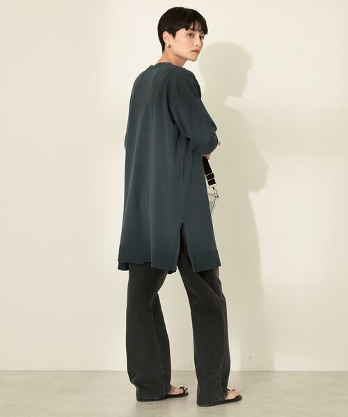 AMERICAN HOLIC カーディガン ウォッシャブル Vネックロング