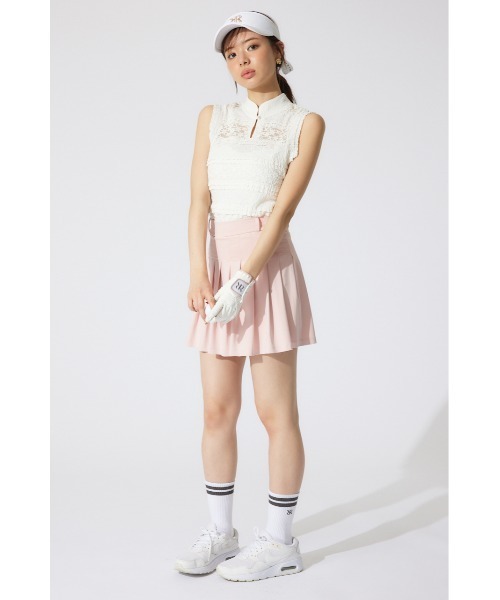 RIENDA GOLF tシャツ 「RIENDA GOLF」カットレーストップス 夏服
