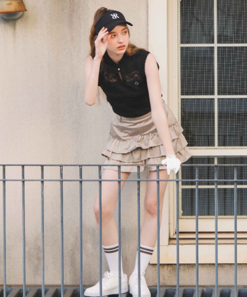 RIENDA GOLF（リエンダ ゴルフ） tシャツ 「RIENDA GOLF」カットレース