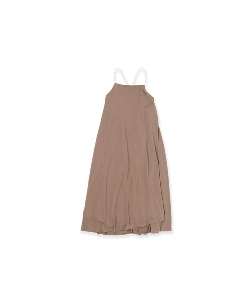 ESLOW ワンピース ESLOW/エスロー LAYERED CAMISOLE DRES
