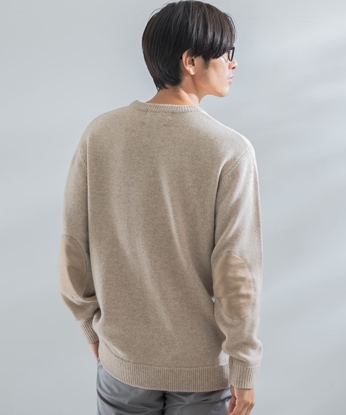 「URBAN RESEARCH ROSSO MEN」 長袖ニット MEDIUM ベージュ系その他 メンズ_画像7