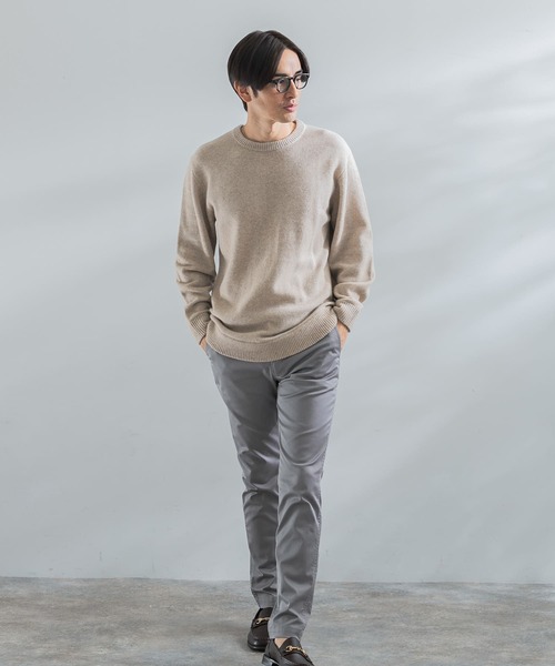 「URBAN RESEARCH ROSSO MEN」 長袖ニット MEDIUM ベージュ系その他 メンズ_画像8