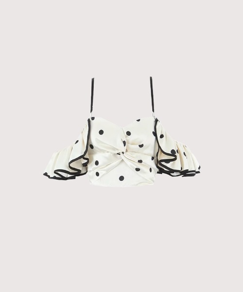 キャミソール French Piping Dots Cami