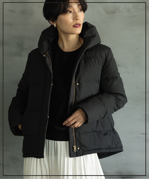 OPAQUE.CLIP（オペークドットクリップ） ダウンジャケット 34 ブラック
