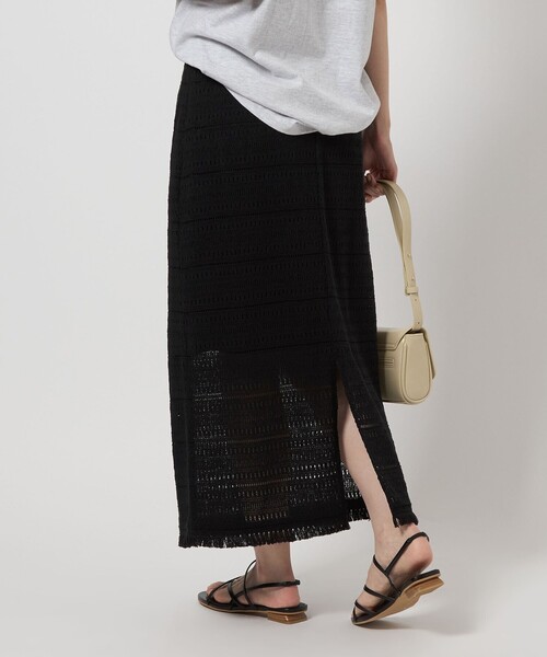 green label relaxing 2WAY レース スカート 2WAY レース スカート