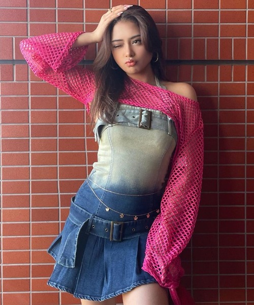 ROOP TOKYO ワンピース VINTAGE DENIM DRESS / ビンテージデニム