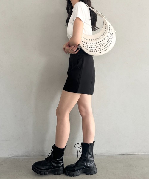 な*ん様 ドゥーズィエムクラス　ムーンバッグ　スタウド Amazon | STAUD レディース ミニムーンバッグ US サイズ: One Size