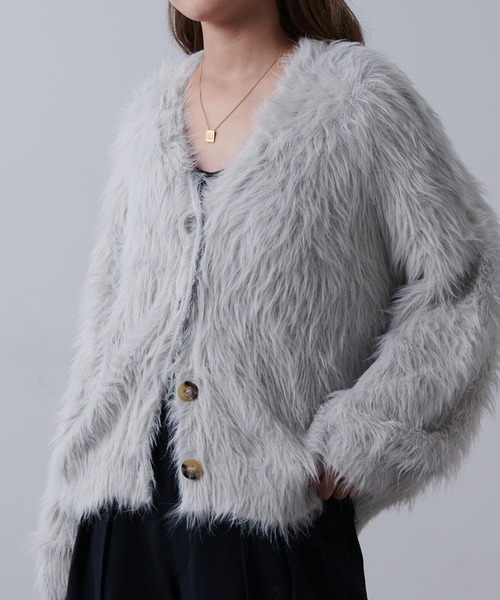 Lui's（ルイス） カーディガン シャギーカーディガン メンズ