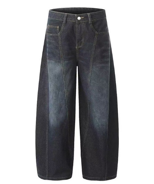 ジーンズ スーパーバレルレッグデニム メンズ レディース : ZOZOTOWN