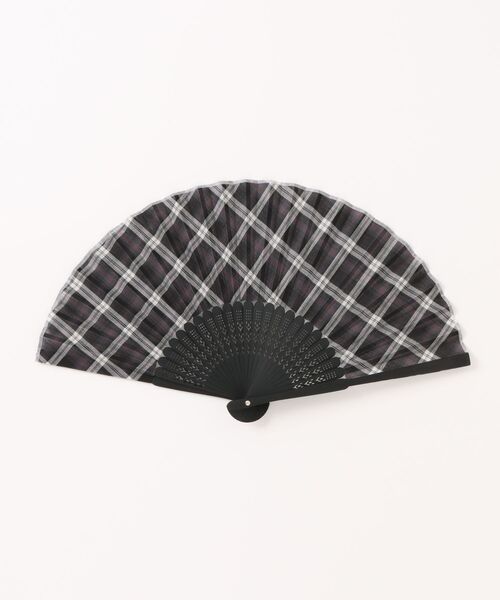 Jim Thompson × ZeeNuNew 扇子 袋付き Jim Thompson × ZeeNuNew 扇子 袋付き Stripe Zee Nunew Woven