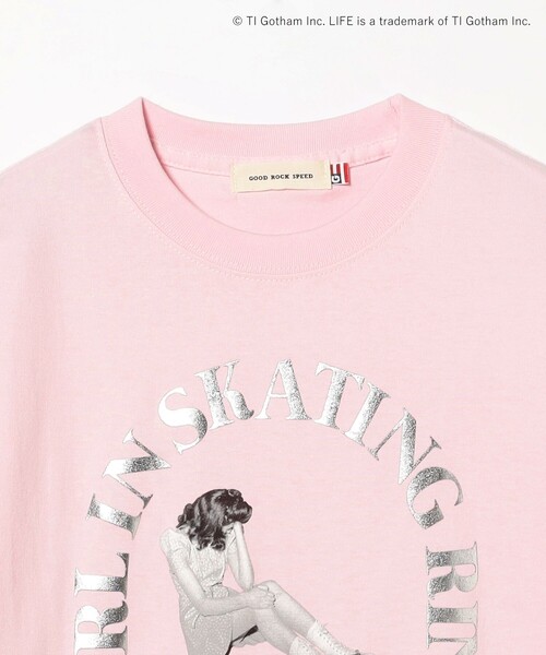 GOOD ROCK SPEED tシャツ 「別注」GOOD / LIFE PC 箔プリント T