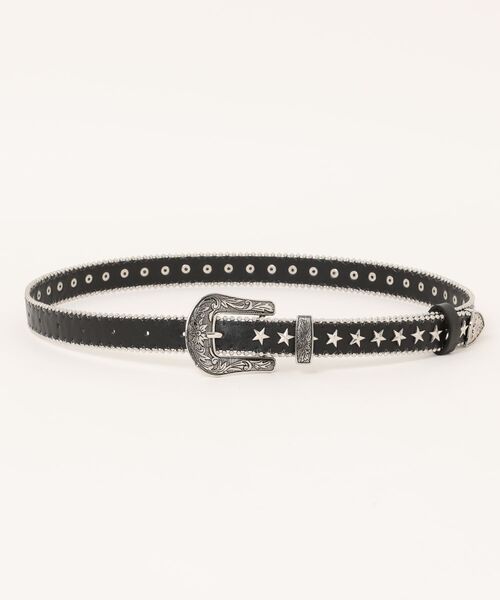 Revo. ベルト ウエスタンバックル スタッズベルト レディース メンズ