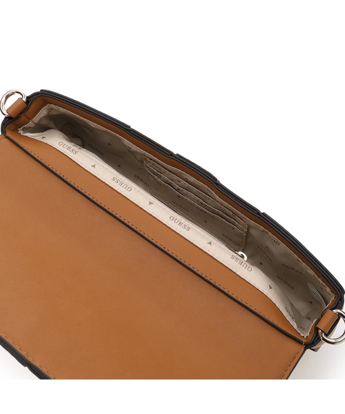 GUESS/ゲス　レザー　ショルダーバッグ　茶/ブラウン　小ぶり　おしゃれ　管NO.YB13-49 CAMDEN Mini Shoulder Bag ショルダーバッグ | GUESS(ゲス) JAPAN 公式