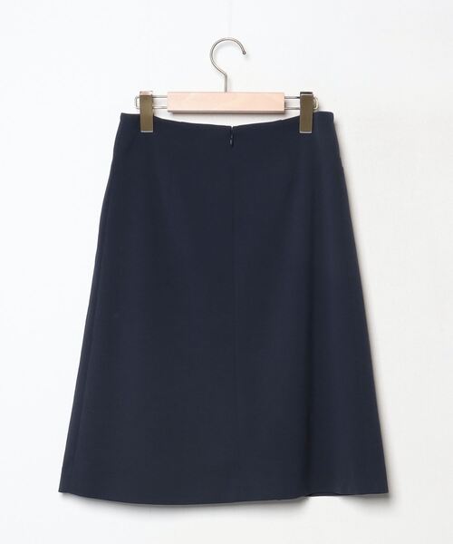 ATSURO TAYAMA / スカート/36/ウール/BLK/無地 ボックスタックスカート