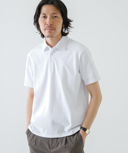 「URBAN RESEARCH ROSSO MEN」 半袖ポロシャツ MEDIUM グレー系その他 メンズ