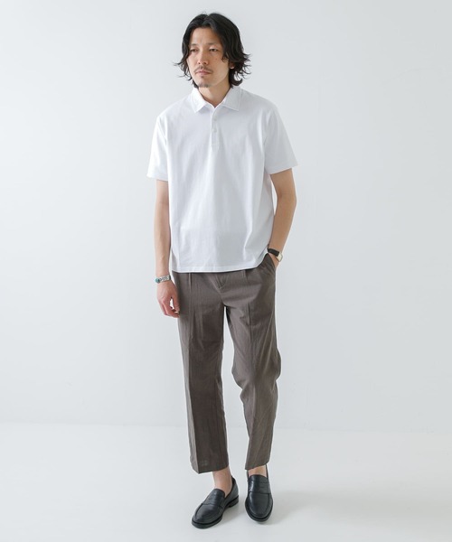 「URBAN RESEARCH ROSSO MEN」 半袖ポロシャツ MEDIUM グレー系その他 メンズ
