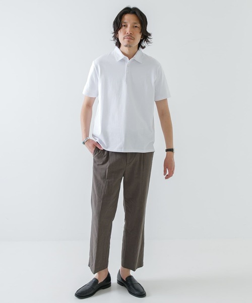 「URBAN RESEARCH ROSSO MEN」 半袖ポロシャツ MEDIUM グレー系その他 メンズ