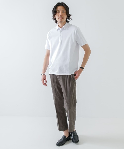 「URBAN RESEARCH ROSSO MEN」 半袖ポロシャツ MEDIUM グレー系その他 メンズ