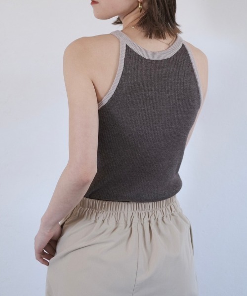 Reurie'（レウリィ） ノースリーブニット FREE ブルー レディース