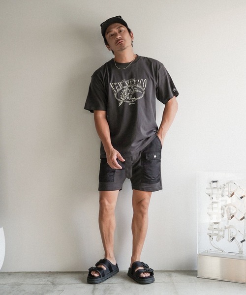 Re:room（リルーム） tシャツ ニューメキシコヴィンテージプリントT