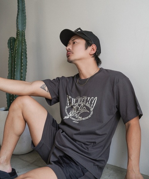 Re:room（リルーム） tシャツ ニューメキシコヴィンテージプリントT