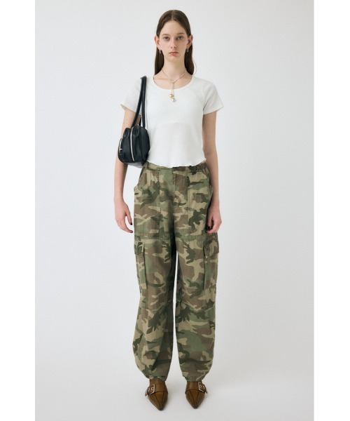 即完売！MOUSSY トップス MOUSSY（マウジー）の「CROSS GATHER SLIM トップス（Tシャツ