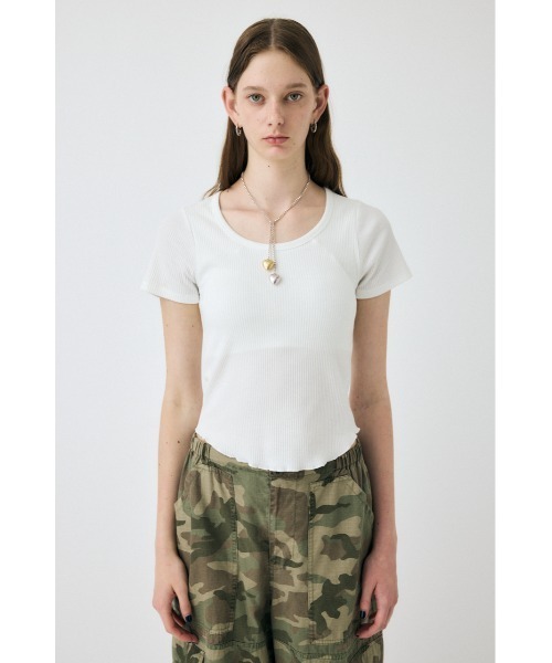 MOUSSY（マウジー） tシャツ 半袖 「EC・一部店舗限定」CUP IN 
