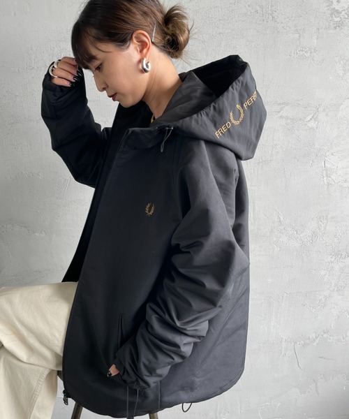 FRED PERRY ブラック ジャケット ブルゾンL FRED PERRY ブラック ジャケット ブルゾンL ブルゾン/ジャケット
