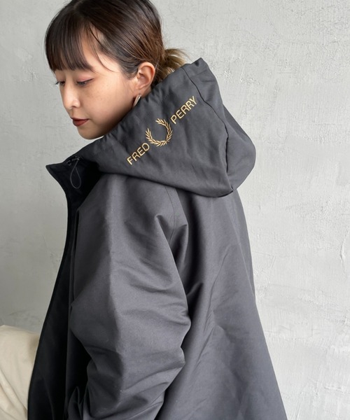 FRED PERRY フード付きジャケット UK38/M（日本サイズL相当） Zip-In Liner Parka - men(XS 601：HUNTING GREEN): | FRED