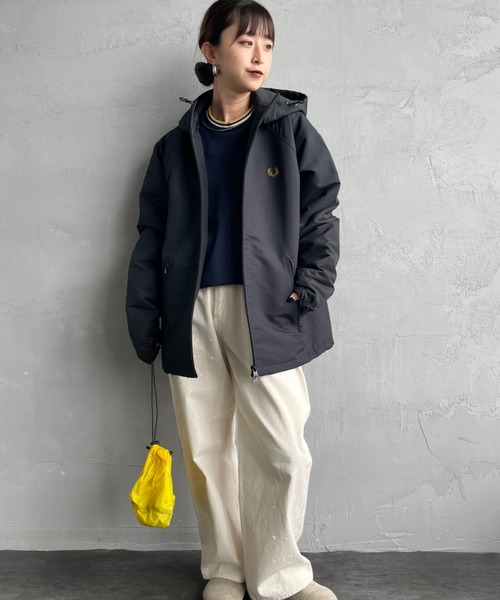 FRED PERRY フレッドペリー コート ブルゾンジャケット FRED PERRY フレッドペリーTaped Track Jacket｜BORN FREE