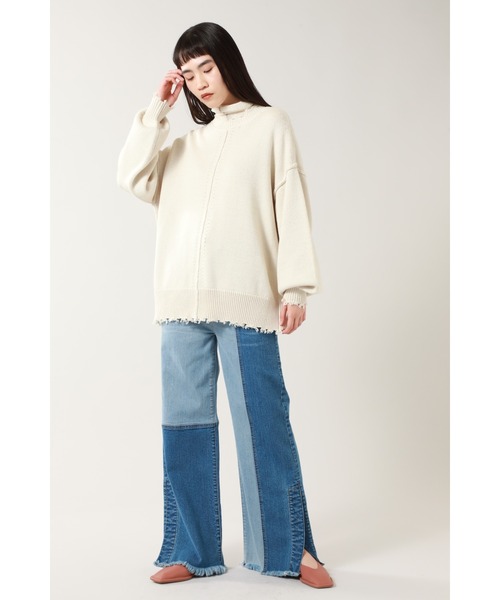 「ROSE BUD」 デニムパンツ SMALL ブルー レディース