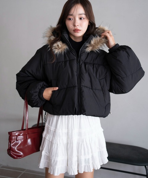 WEGO（ウィゴー） ダウンコート ダウンジャケット WEGO/2WAYファー 
