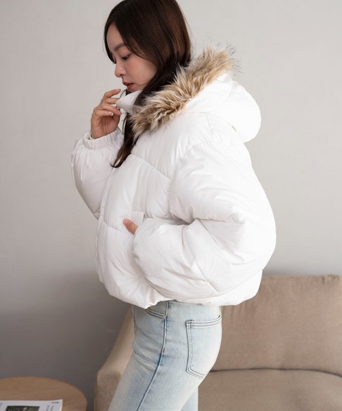 WEGO（ウィゴー） ダウンコート ダウンジャケット WEGO/2WAYファー