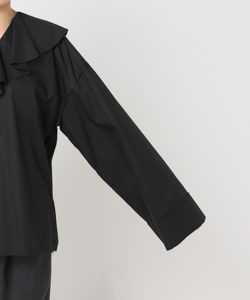 CITYSHOP（シティショップ） ブラウス シャツ FRILL NECK ブラウス