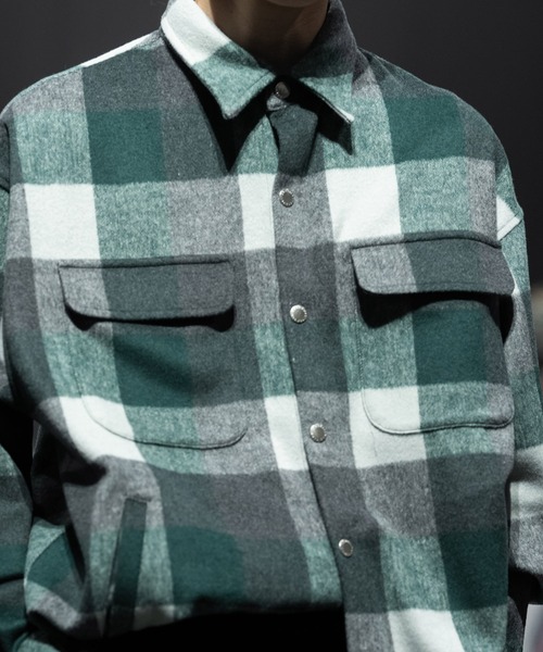 MSML シャツ CHECK SNAP BUTTON SHIRT メンズ : ZOZOTOWN Yahoo!店