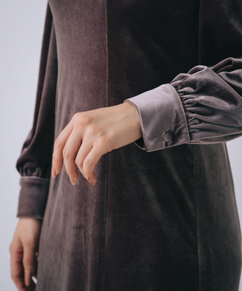 SELFIST（セルフィスト） ワンピース 2wayベロアマーメイドワンピース