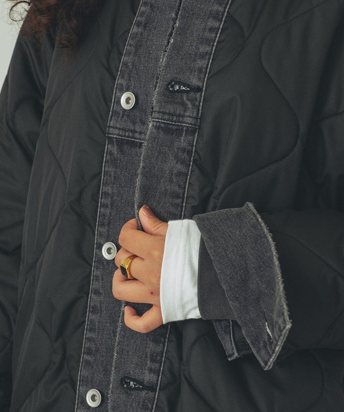 ROSE BUD（ローズバッド） コート アウター (GENE HEAVENS)DENIM x