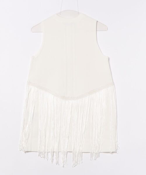 「UN3D.」 ノースリーブニット 36 ブラック レディース_画像2