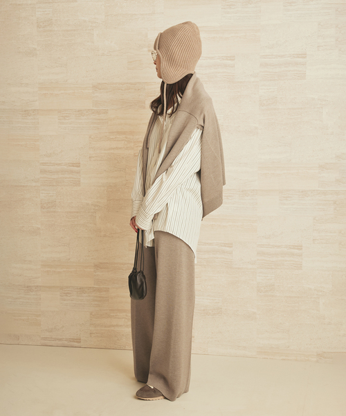 plage（プラージュ） ブラウス シャツ nuance stripe シャツ