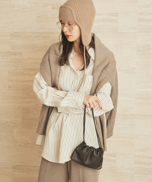 plage（プラージュ） ブラウス シャツ nuance stripe シャツ